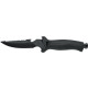 Aquatys 2 knife - Black Inox - Black Color KV-AAQT12-2-N - AZZI SUB (ONLY SOLD IN LEBANON)